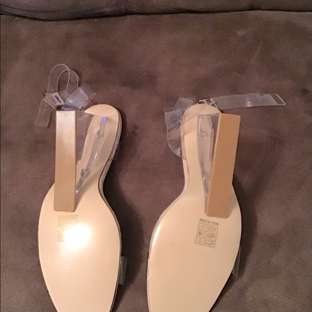 Clear Wedge Heels from Truffle Collection